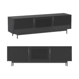 Tv cabinet with doors rannas ikea
